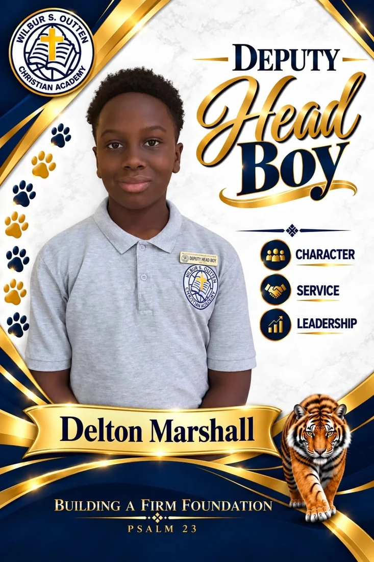Delton Marshall, Deputy Head Boy