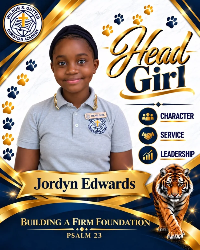 Jordyn Edwards, Head Girl